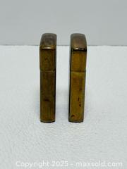 MaxSold Auction: Vintage Brass Zippo Slim Lighters x2  - Toronto (Ontario, Canada) PARTNER MANAGED Estate Sale Online Auction -  Glen Road