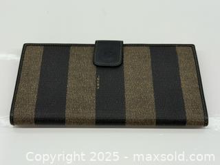 MaxSold Auction: Vintage Fendi Long Striped Wallet  - Toronto (Ontario, Canada) PARTNER MANAGED Estate Sale Online Auction -  Glen Road