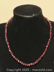 MaxSold Auction: Vintage Garnet + 14K Gold Necklace  - Toronto (Ontario, Canada) PARTNER MANAGED Estate Sale Online Auction -  Glen Road