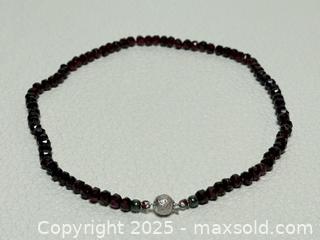 MaxSold Auction: Vintage Garnet + 14K Gold Necklace  - Toronto (Ontario, Canada) PARTNER MANAGED Estate Sale Online Auction -  Glen Road