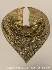 MaxSold Auction: Vintage Gold Tone Mesh Cowl Statement Necklace - Toronto (Ontario, Canada) PARTNER MANAGED Estate Sale Online Auction -  Glen Road