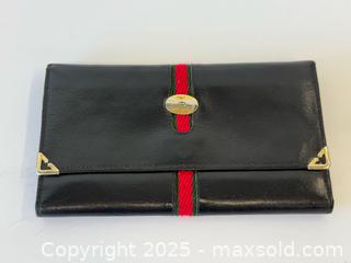 MaxSold Auction: Vintage Gucci Black Leather Wallet  - Toronto (Ontario, Canada) PARTNER MANAGED Estate Sale Online Auction -  Glen Road