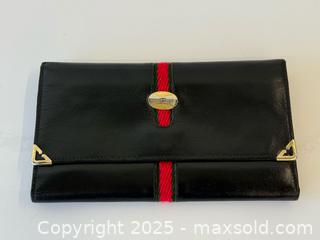 MaxSold Auction: Vintage Gucci Black Leather Wallet  - Toronto (Ontario, Canada) PARTNER MANAGED Estate Sale Online Auction -  Glen Road