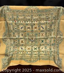 MaxSold Auction: Vintage HERMES Paris Carre Silk Scarf &#34;Joyaux de L&#39;ete&#34; by Antoine De Jacquelot - Toronto (Ontario, Canada) PARTNER MANAGED Estate Sale Online Auction -  Glen Road