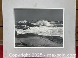 MaxSold Auction: Vintage Macaskill Signed Black + White Photograph of Peggy’s Cove c.1938  - Toronto (Ontario, Canada) PARTNER MANAGED Estate Sale Online Auction -  Glen Road