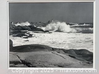 MaxSold Auction: Vintage Macaskill Signed Black + White Photograph of Peggy’s Cove c.1938  - Toronto (Ontario, Canada) PARTNER MANAGED Estate Sale Online Auction -  Glen Road