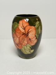 MaxSold Auction: Vintage Moorcroft Hibiscus Vase  - Toronto (Ontario, Canada) PARTNER MANAGED Estate Sale Online Auction -  Glen Road