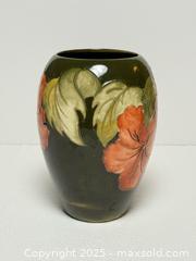 MaxSold Auction: Vintage Moorcroft Hibiscus Vase  - Toronto (Ontario, Canada) PARTNER MANAGED Estate Sale Online Auction -  Glen Road