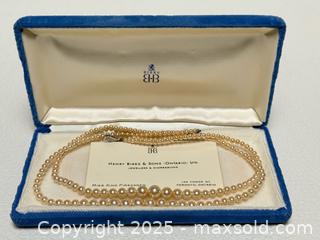 MaxSold Auction: Vintage Pearl Necklace 10K Gold Clasp - Toronto (Ontario, Canada) PARTNER MANAGED Estate Sale Online Auction -  Glen Road
