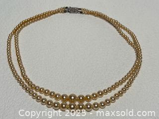MaxSold Auction: Vintage Pearl Necklace 10K Gold Clasp - Toronto (Ontario, Canada) PARTNER MANAGED Estate Sale Online Auction -  Glen Road