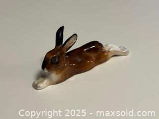 MaxSold Auction: Vintage Royal Doulton Bone China Rabbit Hare Figurine   - Toronto (Ontario, Canada) PARTNER MANAGED Estate Sale Online Auction -  Glen Road