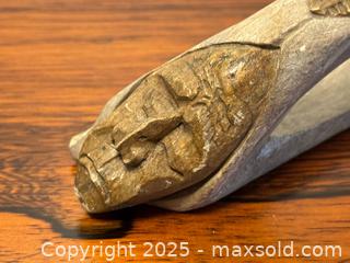 MaxSold Auction: Vintage Signed Inuit Indigenous American Soapstone Carving by Travis Thomas - Toronto (Ontario, Canada) PARTNER MANAGED Estate Sale Online Auction -  Glen Road