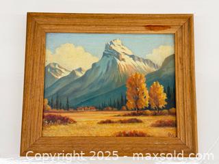 MaxSold Auction: Vintage Signed Oil on Panel Painting  - Toronto (Ontario, Canada) PARTNER MANAGED Estate Sale Online Auction -  Glen Road
