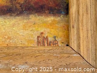 MaxSold Auction: Vintage Signed Oil on Panel Painting  - Toronto (Ontario, Canada) PARTNER MANAGED Estate Sale Online Auction -  Glen Road