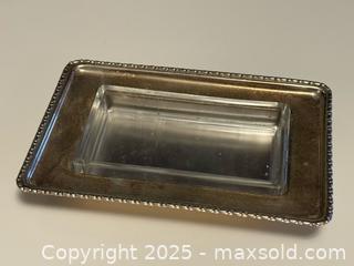 MaxSold Auction: Vintage Silver Plated Butter Dish with Glass Insert - Toronto (Ontario, Canada) PARTNER MANAGED Estate Sale Online Auction -  Glen Road