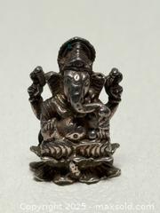 MaxSold Auction: Vintage Sterling Miniature Ganesh Statue  - Toronto (Ontario, Canada) PARTNER MANAGED Estate Sale Online Auction -  Glen Road