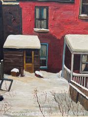 MaxSold Auction: Vintage Toronto Backyard House Oil Painting - Toronto (Ontario, Canada) PARTNER MANAGED Estate Sale Online Auction -  Glen Road