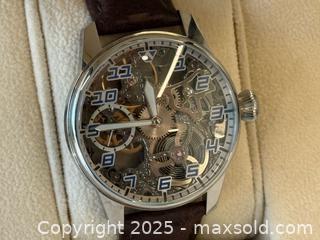 MaxSold Auction: Wilk Watchworks Skeleton Watch  - Toronto (Ontario, Canada) PARTNER MANAGED Estate Sale Online Auction -  Glen Road