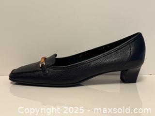 MaxSold Auction: Women’s Black Leather Salvatore Ferragamo Loafer Shoes - Toronto (Ontario, Canada) PARTNER MANAGED Estate Sale Online Auction -  Glen Road