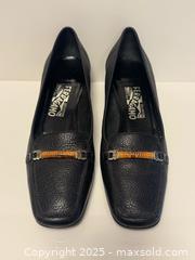 MaxSold Auction: Women’s Black Leather Salvatore Ferragamo Loafer Shoes - Toronto (Ontario, Canada) PARTNER MANAGED Estate Sale Online Auction -  Glen Road