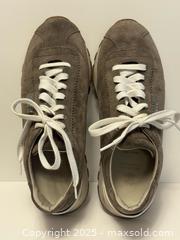 MaxSold Auction: Women’s Brunello Cucinelli Suede Runner Sneakers Shoes in Taupe sz 40  - Toronto (Ontario, Canada) PARTNER MANAGED Estate Sale Online Auction -  Glen Road