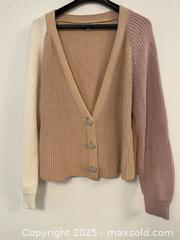 MaxSold Auction: Women’s Cotton Knit Cardigan with Pearl Heart Buttons M - Toronto (Ontario, Canada) PARTNER MANAGED Estate Sale Online Auction -  Glen Road