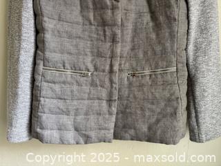 MaxSold Auction: Women’s Linen Blend Down Filled Lightweight Jacket in Grey - Toronto (Ontario, Canada) PARTNER MANAGED Estate Sale Online Auction -  Glen Road