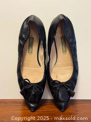 MaxSold Auction: Women’s PRADA Milano Ballerina Flats Black Leather Shoes sz 7 - Toronto (Ontario, Canada) PARTNER MANAGED Estate Sale Online Auction -  Glen Road