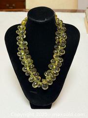 MaxSold Auction: Yellow Lemon Topaz Necklace  - Toronto (Ontario, Canada) PARTNER MANAGED Estate Sale Online Auction -  Glen Road