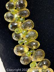 MaxSold Auction: Yellow Lemon Topaz Necklace  - Toronto (Ontario, Canada) PARTNER MANAGED Estate Sale Online Auction -  Glen Road