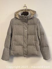 MaxSold Auction: Grey Wool + Cashmere Eleventy Puffer Coat Women’s sz XS - Toronto (Ontario, Canada) PARTNER MANAGED Estate Sale Online Auction -  Glen Road