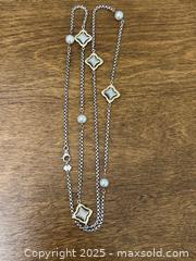 MaxSold Auction: David Yurman 18k Gold, Pearl + Sterling Silver Chain Necklace - Toronto (Ontario, Canada) PARTNER MANAGED Estate Sale Online Auction - Esander Drive (STORAGE)
