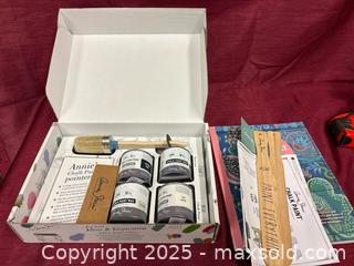MaxSold Auction: Annie Sloan Chalk Paint Sample Kit with Brush &#38; Wax - Renfrew (Ontario, Canada) SELLER MANAGED Downsizing Online Auction - Plaunt Street South
