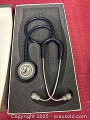 MaxSold Auction: Littmann Stethoscope, Navy Blue Tubing & Silver Chestpiece - Renfrew (Ontario, Canada) SELLER MANAGED Downsizing Online Auction - Plaunt Street South
