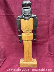 MaxSold Auction: Metal and wood nutcracker - Renfrew (Ontario, Canada) SELLER MANAGED Downsizing Online Auction - Plaunt Street South