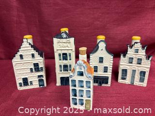 MaxSold Auction: Royal Delft Holland Delftware — Amsterdam Canal House Motif - Renfrew (Ontario, Canada) SELLER MANAGED Downsizing Online Auction - Plaunt Street South