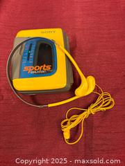 MaxSold Auction: Sony Portable Cassette Player Walkman-Style Radio WM-5xx Gray - Renfrew (Ontario, Canada) SELLER MANAGED Downsizing Online Auction - Plaunt Street South