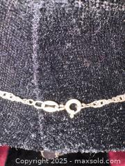 MaxSold Auction: Sterling Silver Twisted Rope Necklace Chain 20 in - Renfrew (Ontario, Canada) SELLER MANAGED Downsizing Online Auction - Plaunt Street South