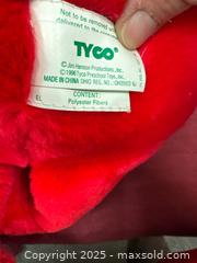 MaxSold Auction: Tyco Elmo Plush Toy (1996 tag) large - Renfrew (Ontario, Canada) SELLER MANAGED Downsizing Online Auction - Plaunt Street South