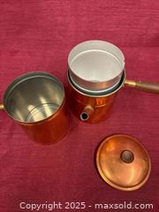MaxSold Auction: Vintage Copper Sauce/Coffee Pots (Stamped Portugal) - Renfrew (Ontario, Canada) SELLER MANAGED Downsizing Online Auction - Plaunt Street South