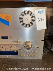 MaxSold Auction: Pioneer Reel-to-Reel Stereo Tape Deck - Gilroy (California, USA) PARTNER MANAGED Estate Sale Online Auction - Laurel Drive