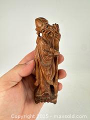 MaxSold Auction: Chinese hand carved figure of Large head good luck, elder fortune - Concord (California, USA) SELLER MANAGED Estate Sale Online Auction - Landana Drive