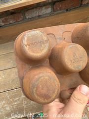 MaxSold Auction: Uncommon Wagner wear 1335 miniature cast-iron muffin pan - Concord (California, USA) SELLER MANAGED Estate Sale Online Auction - Landana Drive