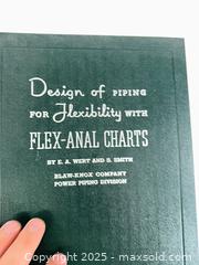 MaxSold Auction: Vintage design of piping for flexibility with flex – anal charts, 1941 - Concord (California, USA) SELLER MANAGED Estate Sale Online Auction - Landana Drive