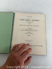MaxSold Auction: Vintage design of piping for flexibility with flex – anal charts, 1941 - Concord (California, USA) SELLER MANAGED Estate Sale Online Auction - Landana Drive