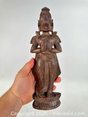 MaxSold Auction: Vintage Indian hand carved the Rosewood statue of God - Concord (California, USA) SELLER MANAGED Estate Sale Online Auction - Landana Drive