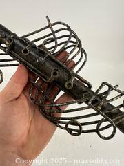MaxSold Auction: Vintage metal clarinet wall hanging art - Concord (California, USA) SELLER MANAGED Estate Sale Online Auction - Landana Drive