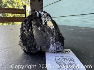 MaxSold Auction: Large Galena 2.5lbs beautiful shining mineral stone - Saanich (British Columbia, Canada) SELLER MANAGED Downsizing Online Auction - Prospect Lake Road