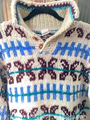 MaxSold Auction: Caravan Chunky Wool Fair Isle Pullover Sweater, M - Kingston (Ontario, Canada) SELLER MANAGED Downsizing Online Auction - College Street