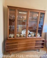 MaxSold Auction: Rare Mid Century Modern Young Manufacturing Walnut Credenza and Hutch - Thousand Oaks (California, USA) PARTNER MANAGED Estate Sale Online Auction - Ensenada
